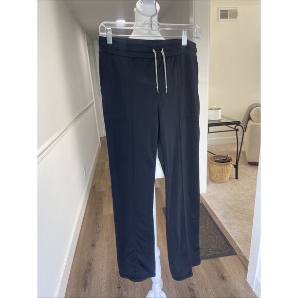 Vuori Pants - Vuori Halo Essential Wide Leg Pants Blue Womens Size Medium VW425